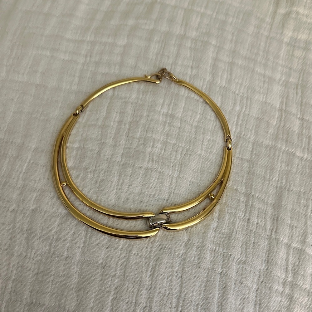 Gold collar Necklace